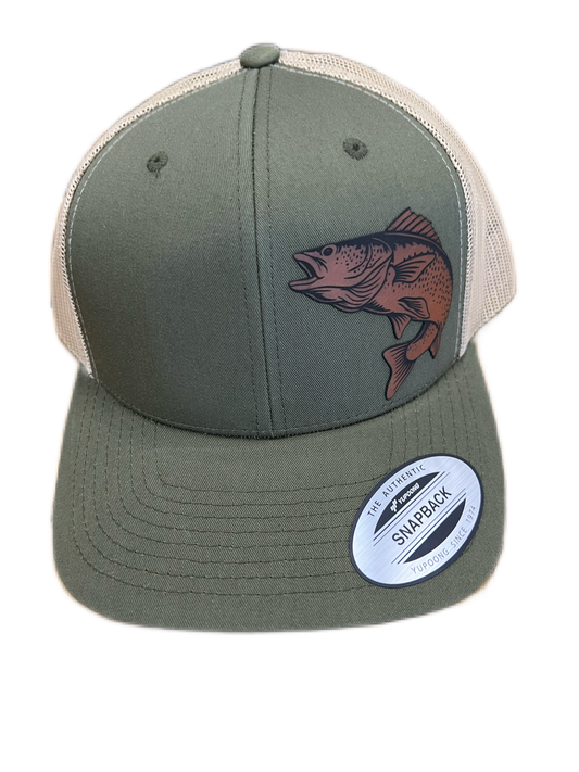 Custom Walleye Cap