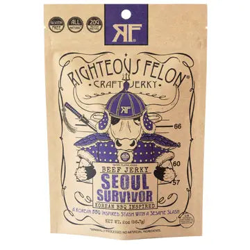 Righteous Felon Craft Jerky-Multi Flavors