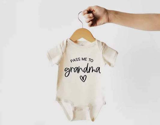 Pass Me To Grandma Baby Bodysuit