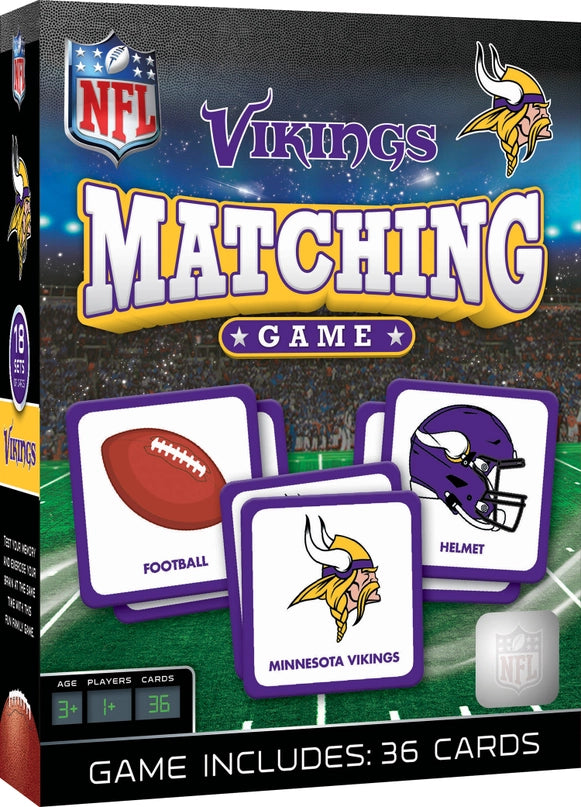 Minnesota Vikings Matching Game