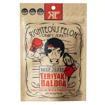 Righteous Felon Craft Jerky-Multi Flavors