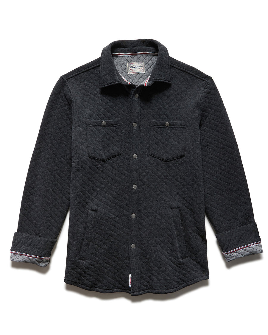 FLAG & ANTHEM ALLOWAY LONG SLEEVE QUILTED SHIRT JACKET