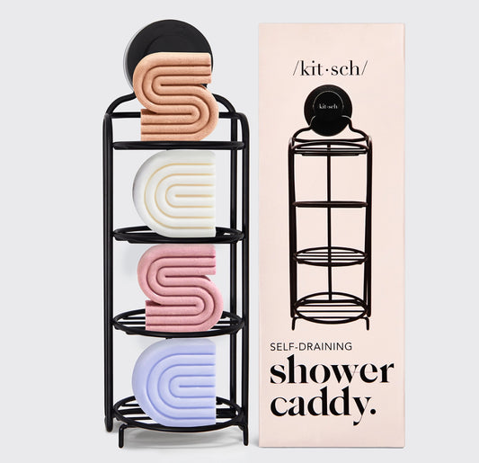 Self-Draining Shower Caddy