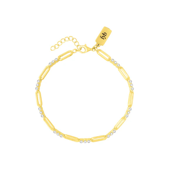 Gold Soleil Chain Bracelet