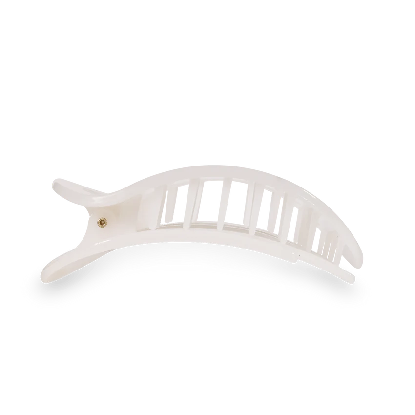 Small Round Flat Hair Clip