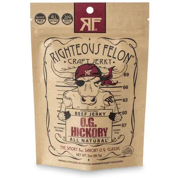 Righteous Felon Craft Jerky-Multi Flavors