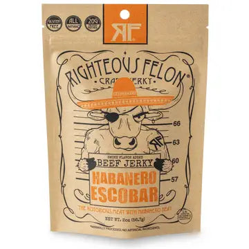 Righteous Felon Craft Jerky-Multi Flavors