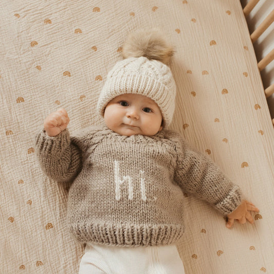 hi. Baby Crew Neck Sweater