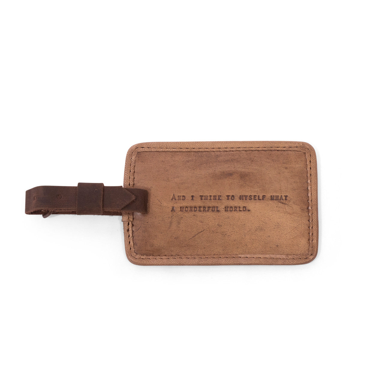 Sugarboo Leather Luggage Tag