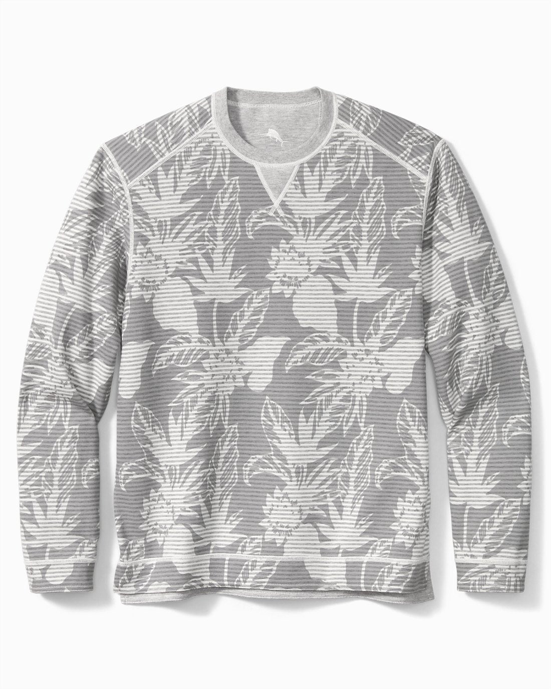 TB Flora Reversible Crewneck Sweater